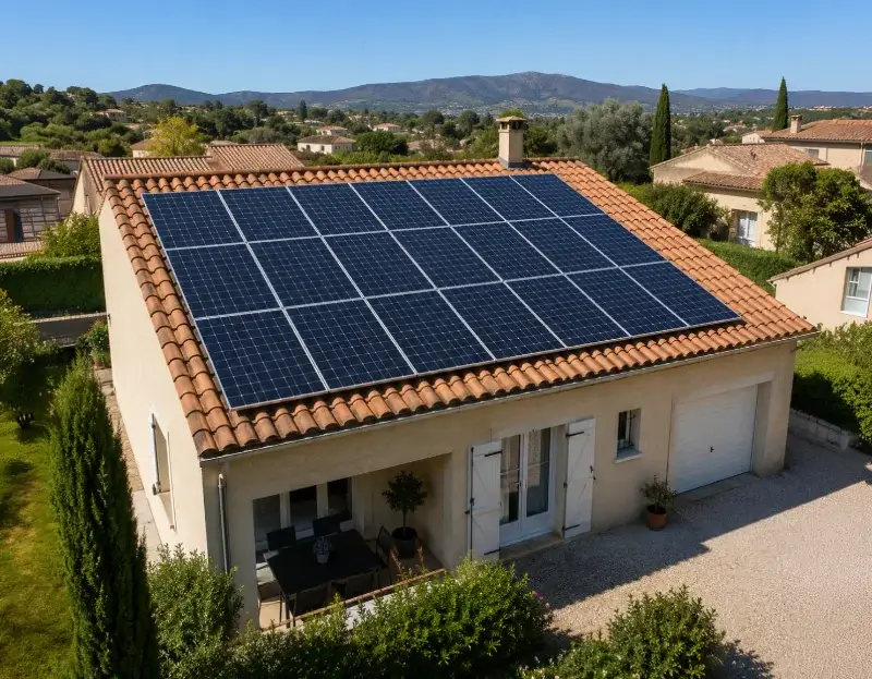 Prime à l'autoconsommation panneaux solaires Crestet — aide financière de l'État